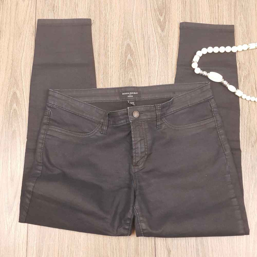 Banana Republic Black Jeggings sz 31/12